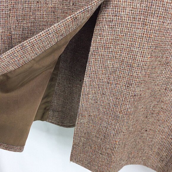 Vintage 70s Pendleton Wool Blazer Mens 42L Suede Shoulder Elbow Patches Western - Picture 8 of 11